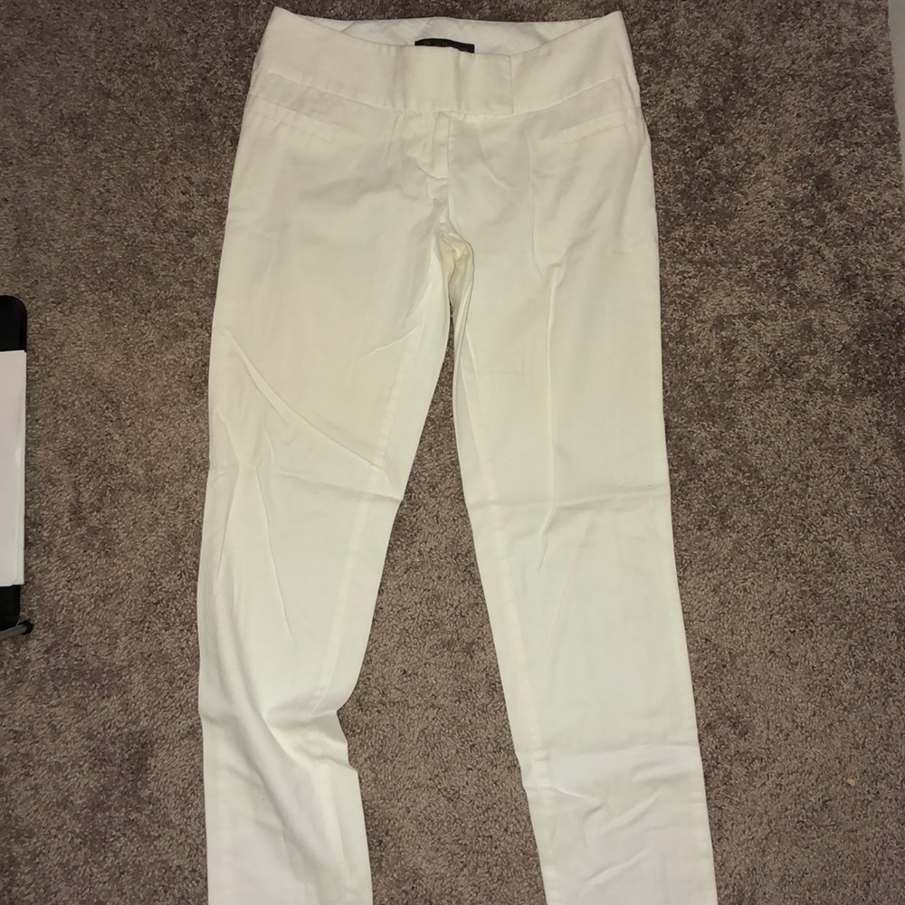 White dress pants